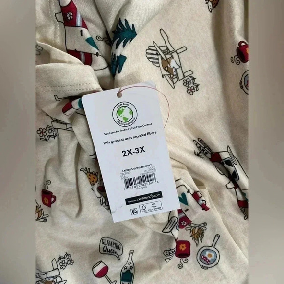 NEW SECRET TREASURES SLEEP SHIRTDRESS 2X/3X - Picture 4 of 5